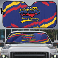 Venezuela Fuerza Y Esperanza Auto Sun Shade - Wonder Print Shop