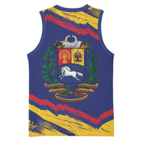 Venezuela Fuerza Y Esperanza Basketball Jersey - Wonder Print Shop