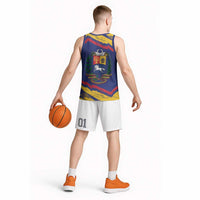 Venezuela Fuerza Y Esperanza Basketball Jersey - Wonder Print Shop