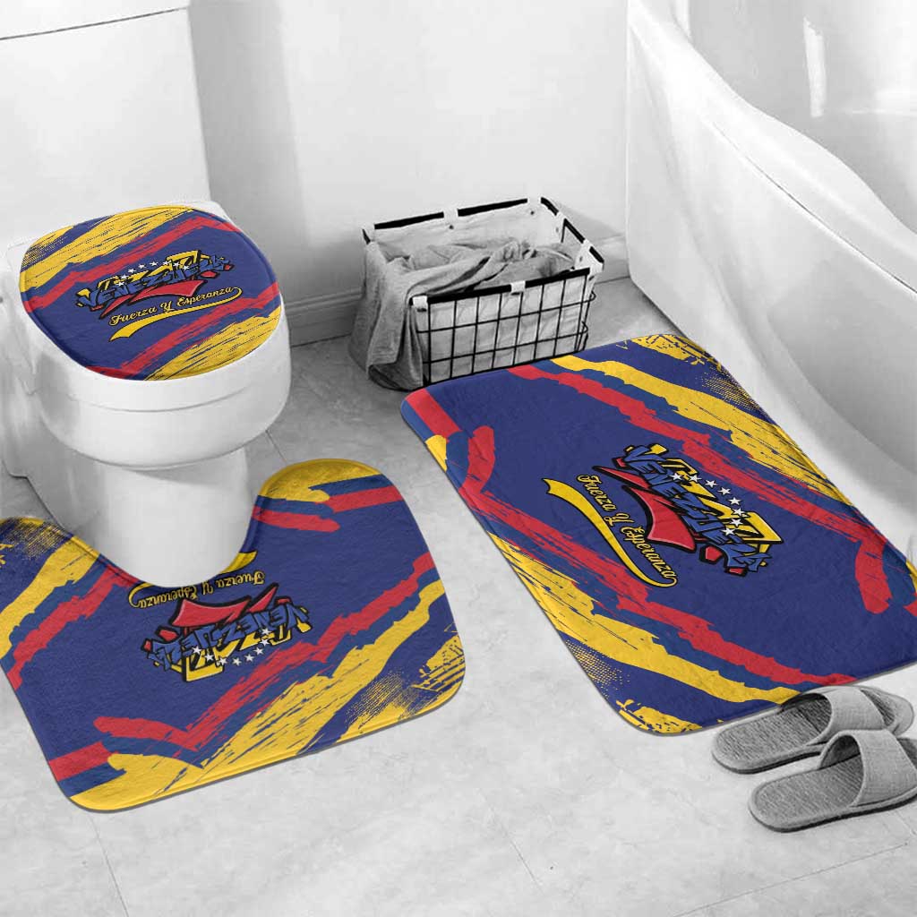 Venezuela Fuerza Y Esperanza Bathroom Set - Wonder Print Shop