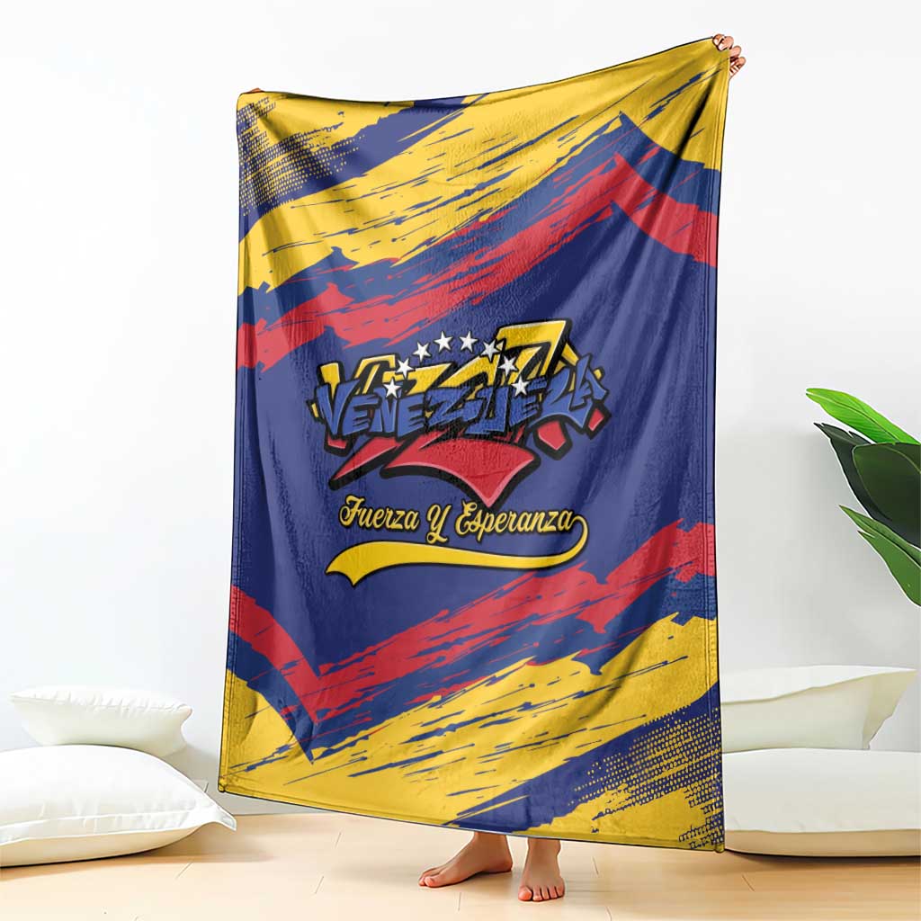 Venezuela Fuerza Y Esperanza Blanket - Wonder Print Shop