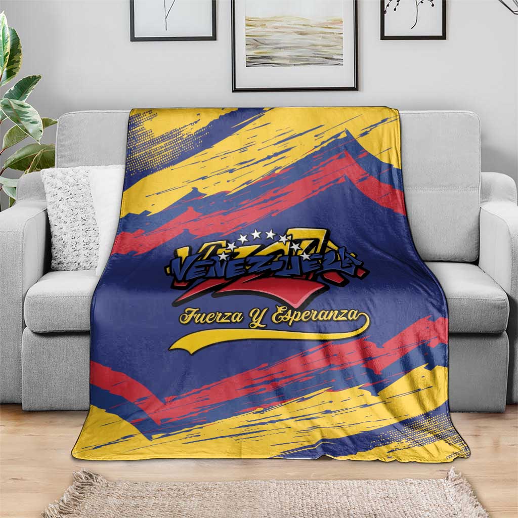 Venezuela Fuerza Y Esperanza Blanket - Wonder Print Shop
