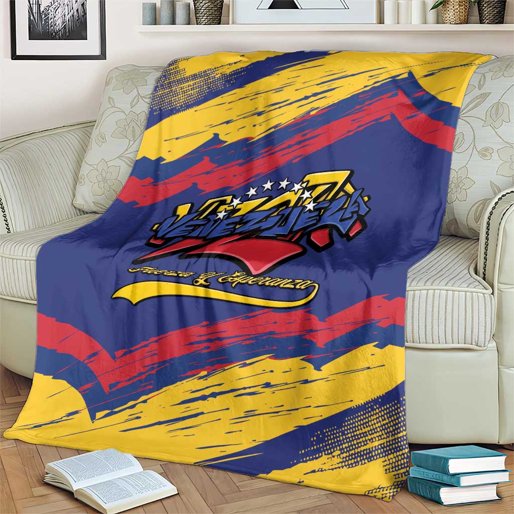 Venezuela Fuerza Y Esperanza Blanket - Wonder Print Shop