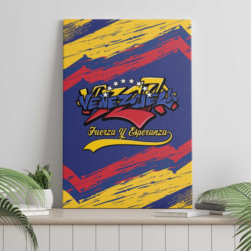 Venezuela Fuerza Y Esperanza Canvas Wall Art - Wonder Print Shop