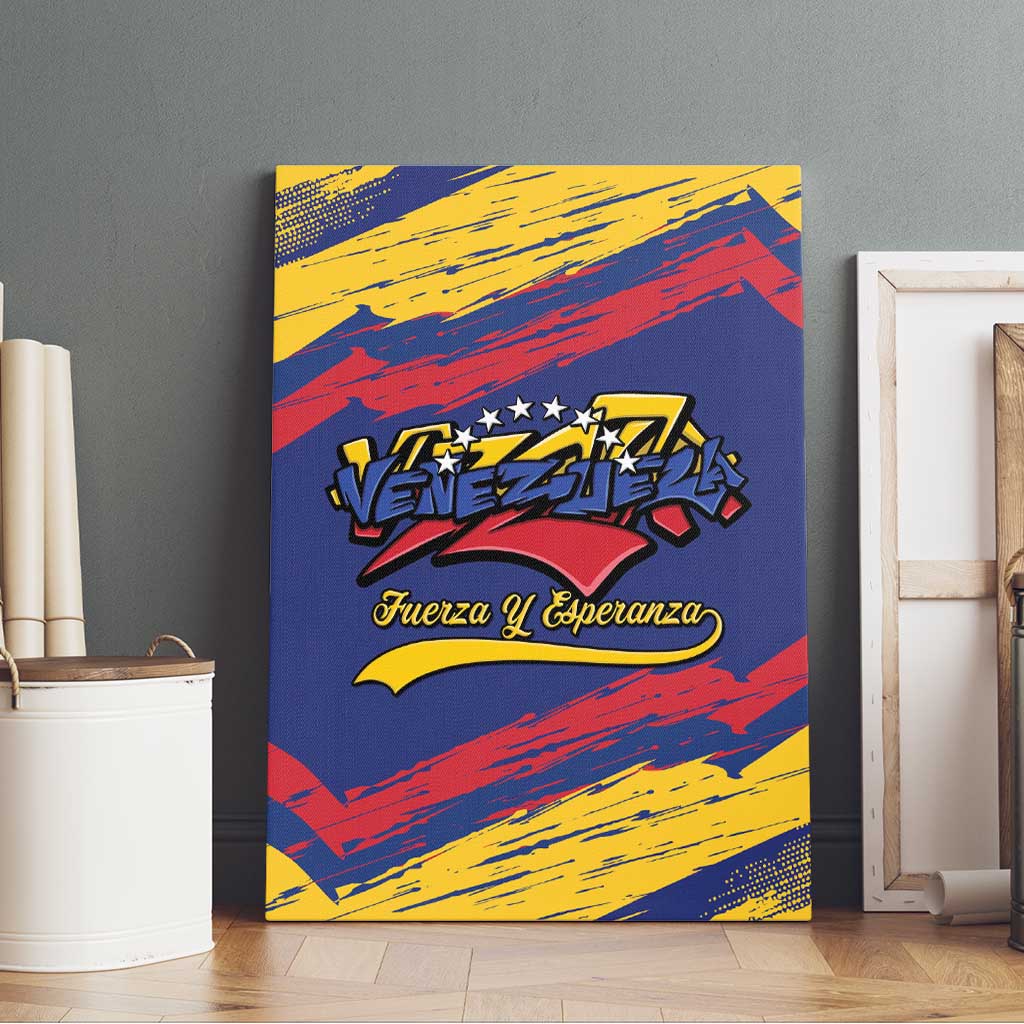 Venezuela Fuerza Y Esperanza Canvas Wall Art - Wonder Print Shop