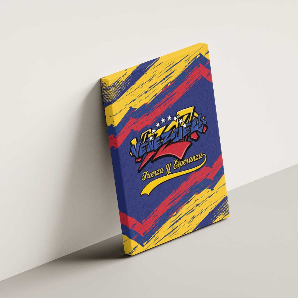Venezuela Fuerza Y Esperanza Canvas Wall Art - Wonder Print Shop