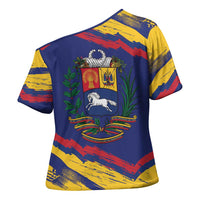 Venezuela Fuerza Y Esperanza Cross Shoulder Shirt - Wonder Print Shop