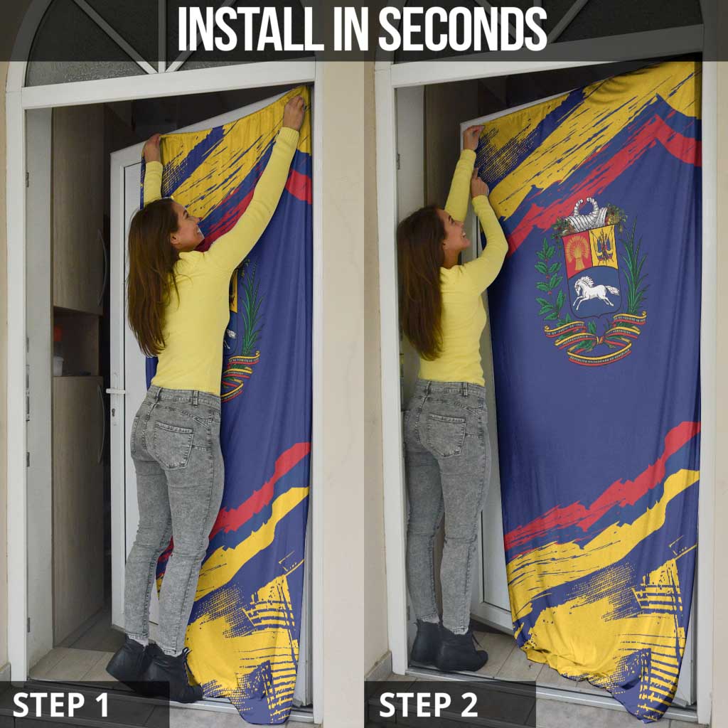 Venezuela Fuerza Y Esperanza Door Cover - Wonder Print Shop