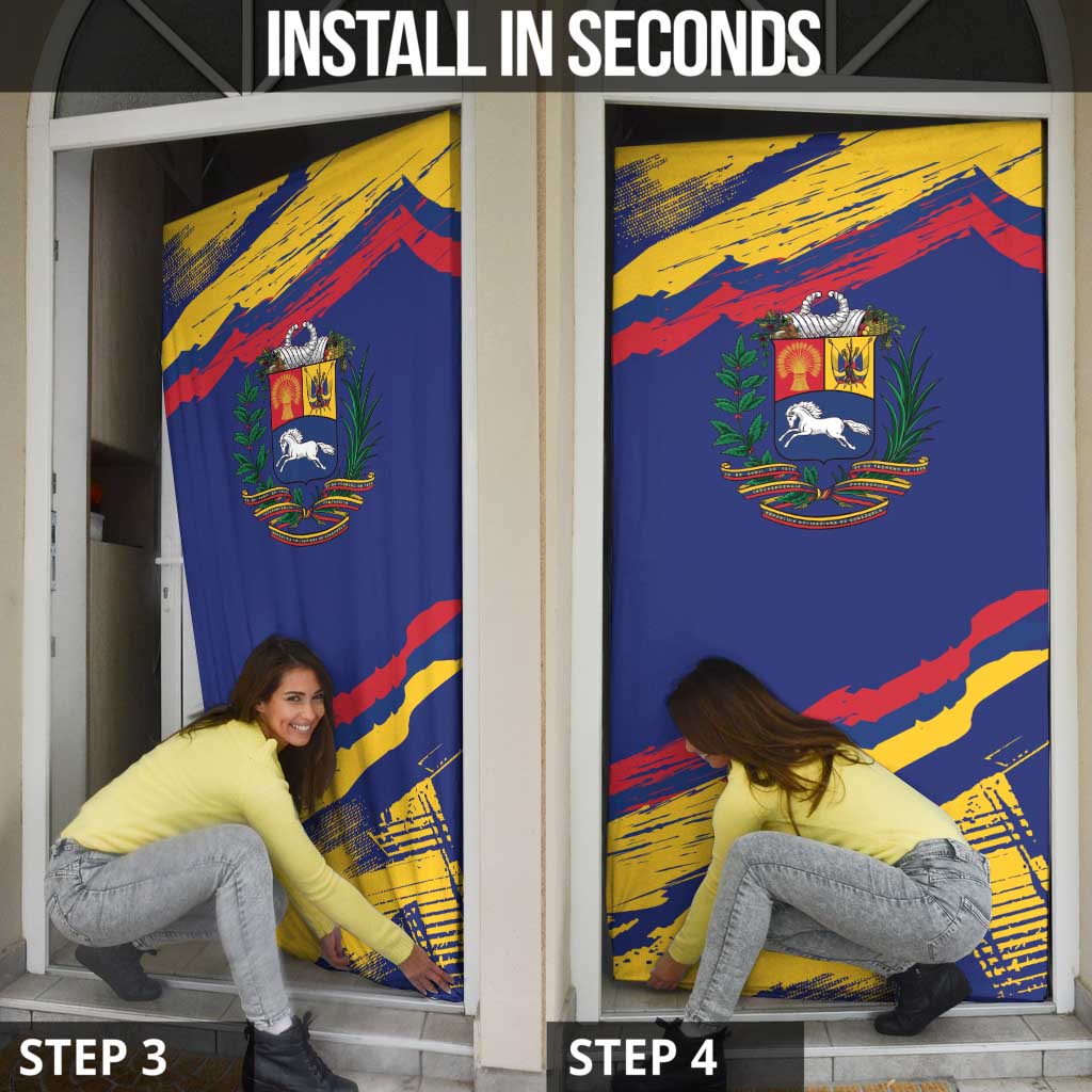 Venezuela Fuerza Y Esperanza Door Cover - Wonder Print Shop
