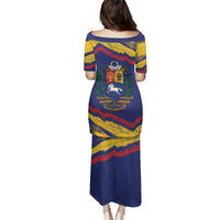Venezuela Fuerza Y Esperanza Family Matching Puletasi and Hawaiian Shirt - Wonder Print Shop
