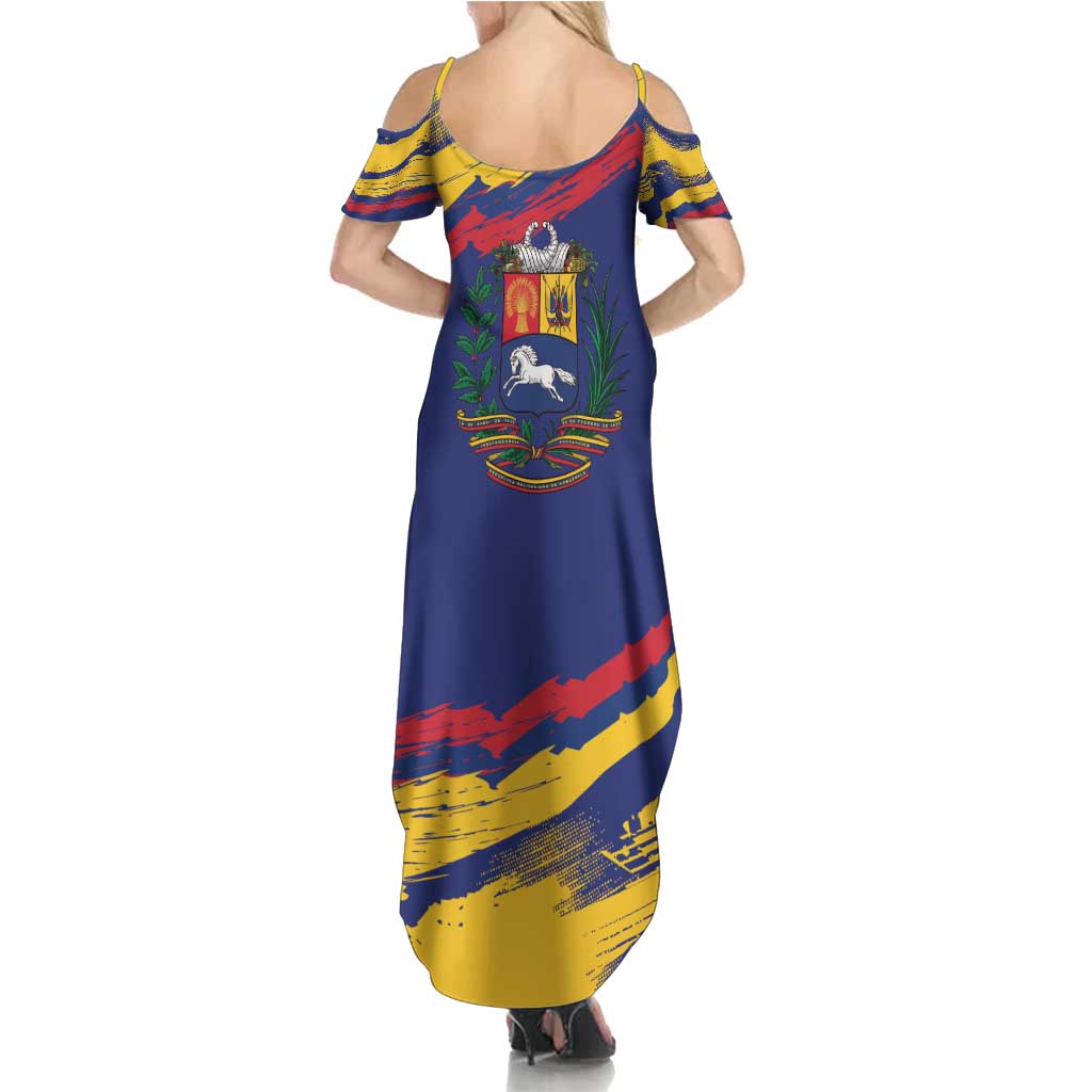 Venezuela Fuerza Y Esperanza Family Matching Summer Maxi Dress and Hawaiian Shirt - Wonder Print Shop
