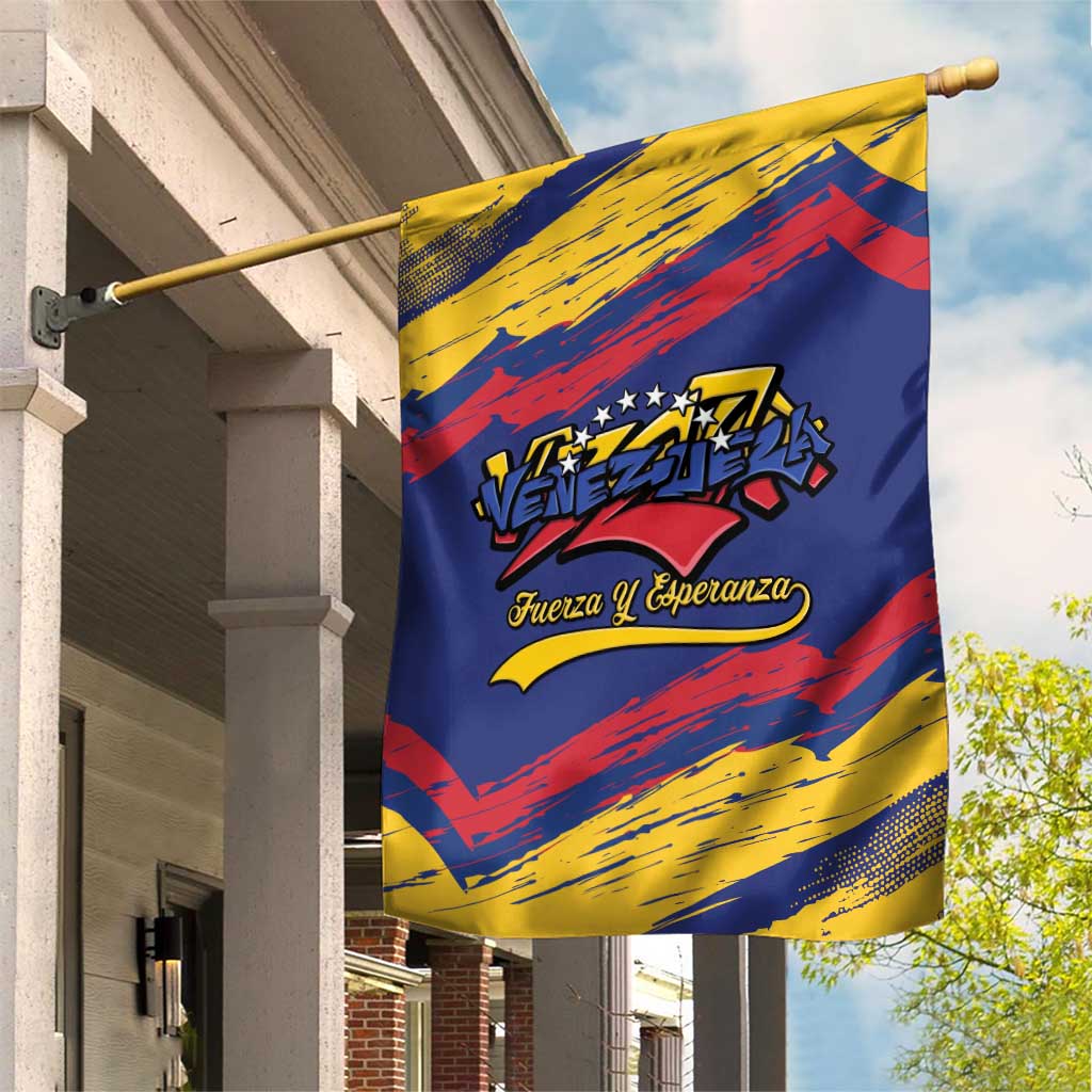 Venezuela Fuerza Y Esperanza Garden Flag - Wonder Print Shop