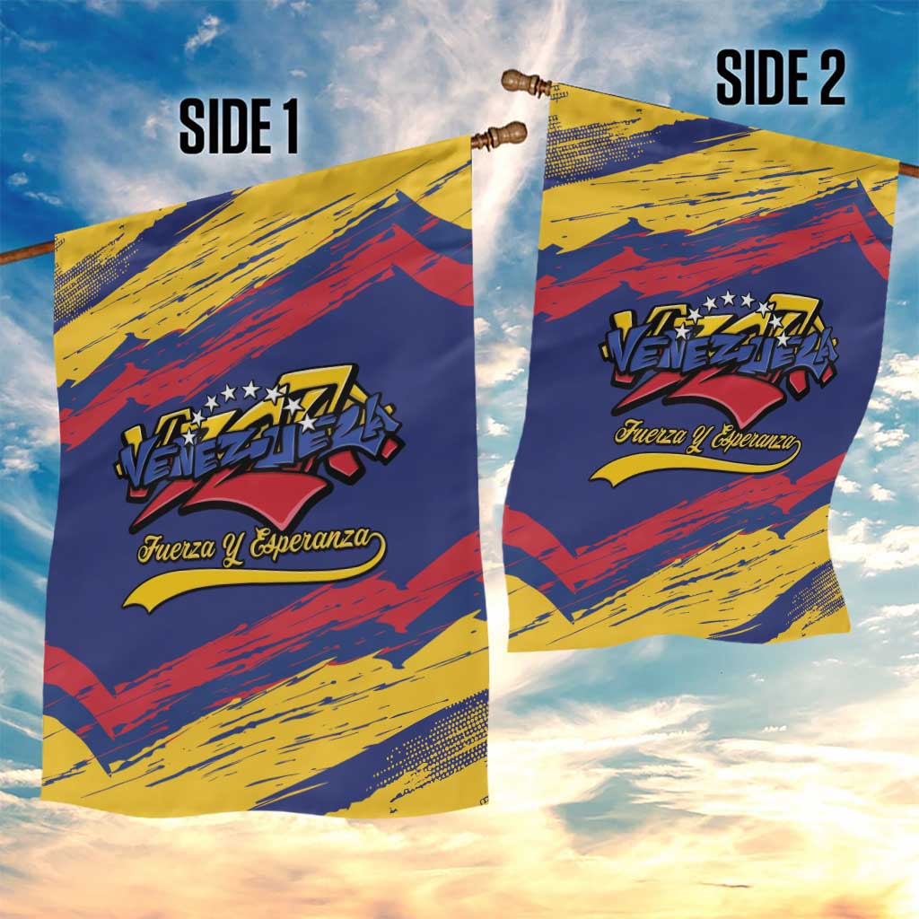 Venezuela Fuerza Y Esperanza Garden Flag - Wonder Print Shop