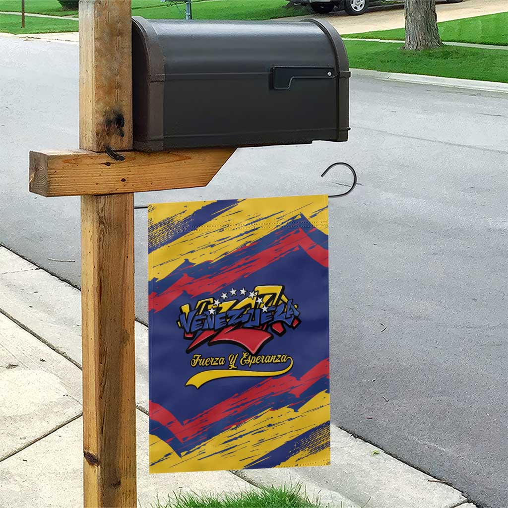 Venezuela Fuerza Y Esperanza Garden Flag - Wonder Print Shop