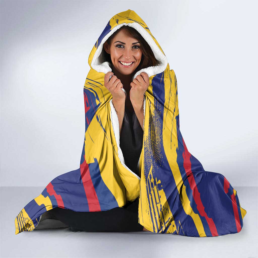Venezuela Fuerza Y Esperanza Hooded Blanket - Wonder Print Shop