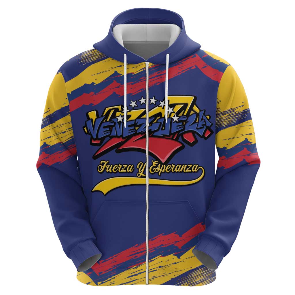 Venezuela Fuerza Y Esperanza Hoodie - Wonder Print Shop