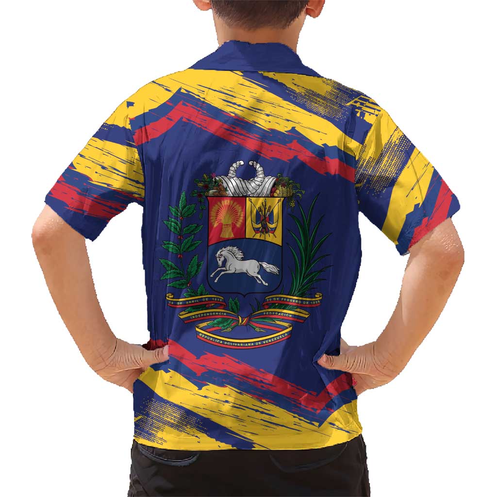 Venezuela Fuerza Y Esperanza Kid Hawaiian Shirt - Wonder Print Shop