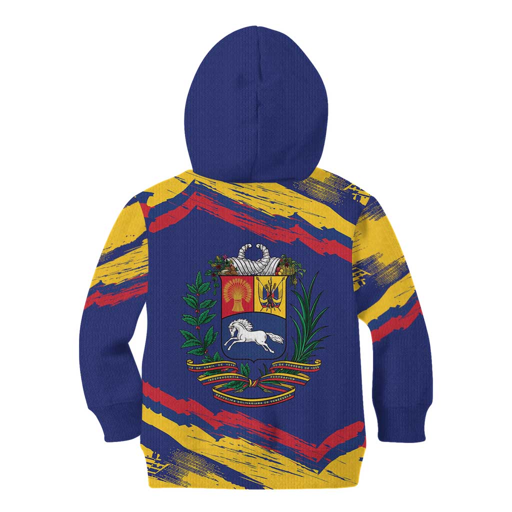 Venezuela Fuerza Y Esperanza Kid Hoodie - Wonder Print Shop