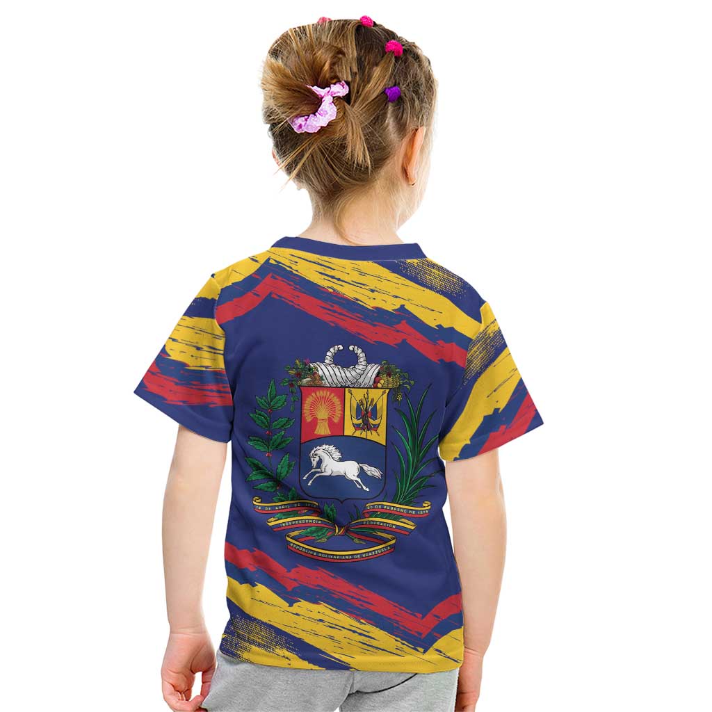 Venezuela Fuerza Y Esperanza Kid T Shirt - Wonder Print Shop