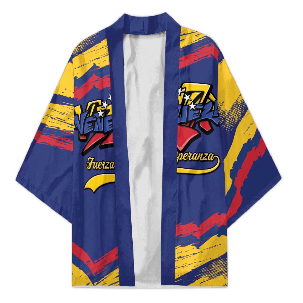 Venezuela Fuerza Y Esperanza Kimono - Wonder Print Shop