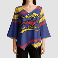 Venezuela Fuerza Y Esperanza Kimono Sleeve Blouse - Wonder Print Shop