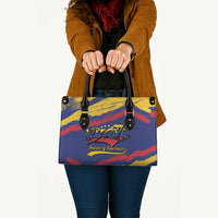 Venezuela Fuerza Y Esperanza Leather Bag - Wonder Print Shop