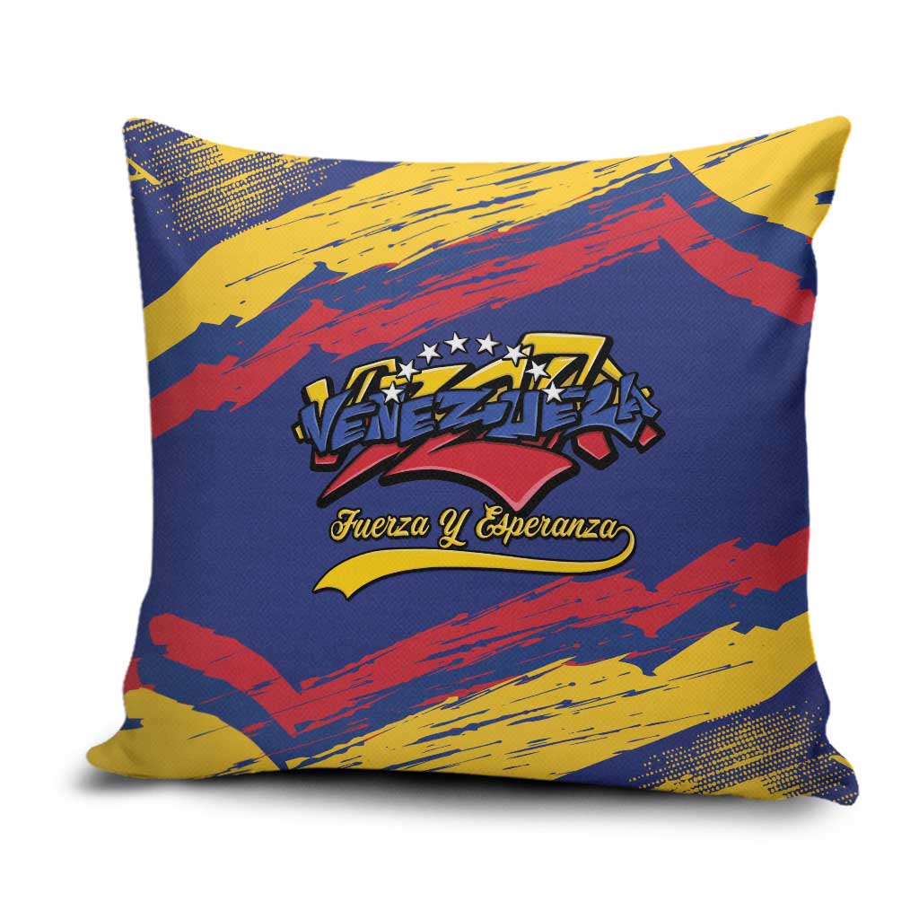 Venezuela Fuerza Y Esperanza Pillow Cover - Wonder Print Shop