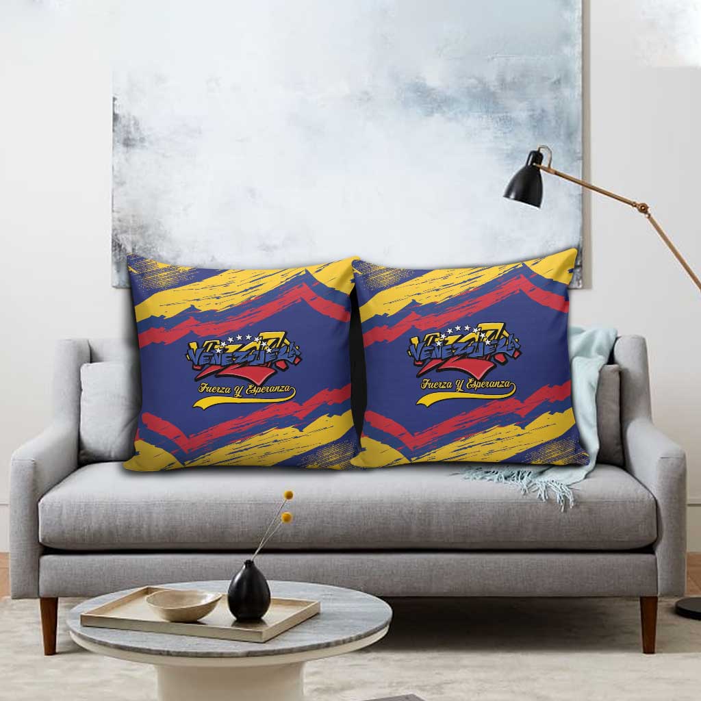 Venezuela Fuerza Y Esperanza Pillow Cover - Wonder Print Shop