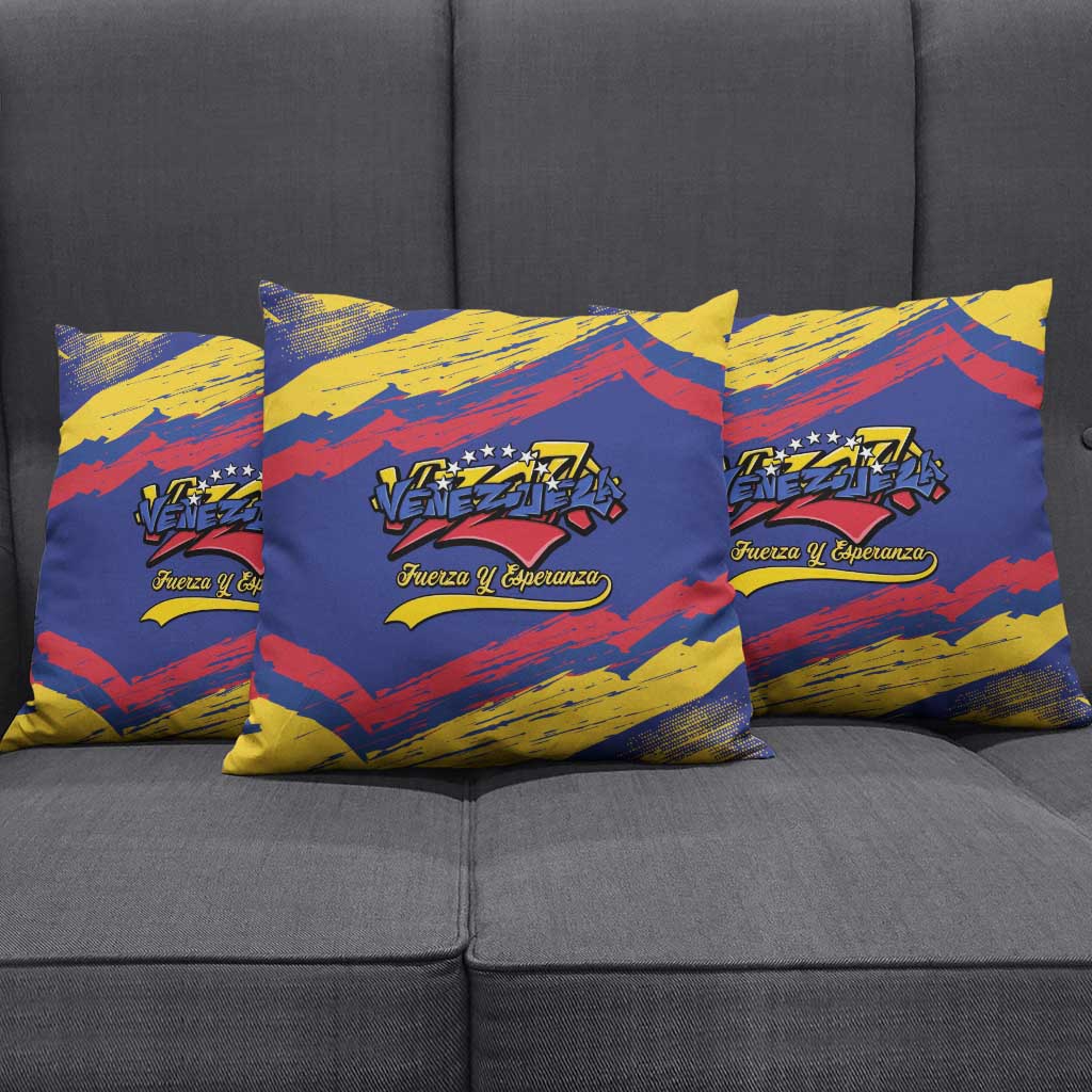 Venezuela Fuerza Y Esperanza Pillow Cover - Wonder Print Shop