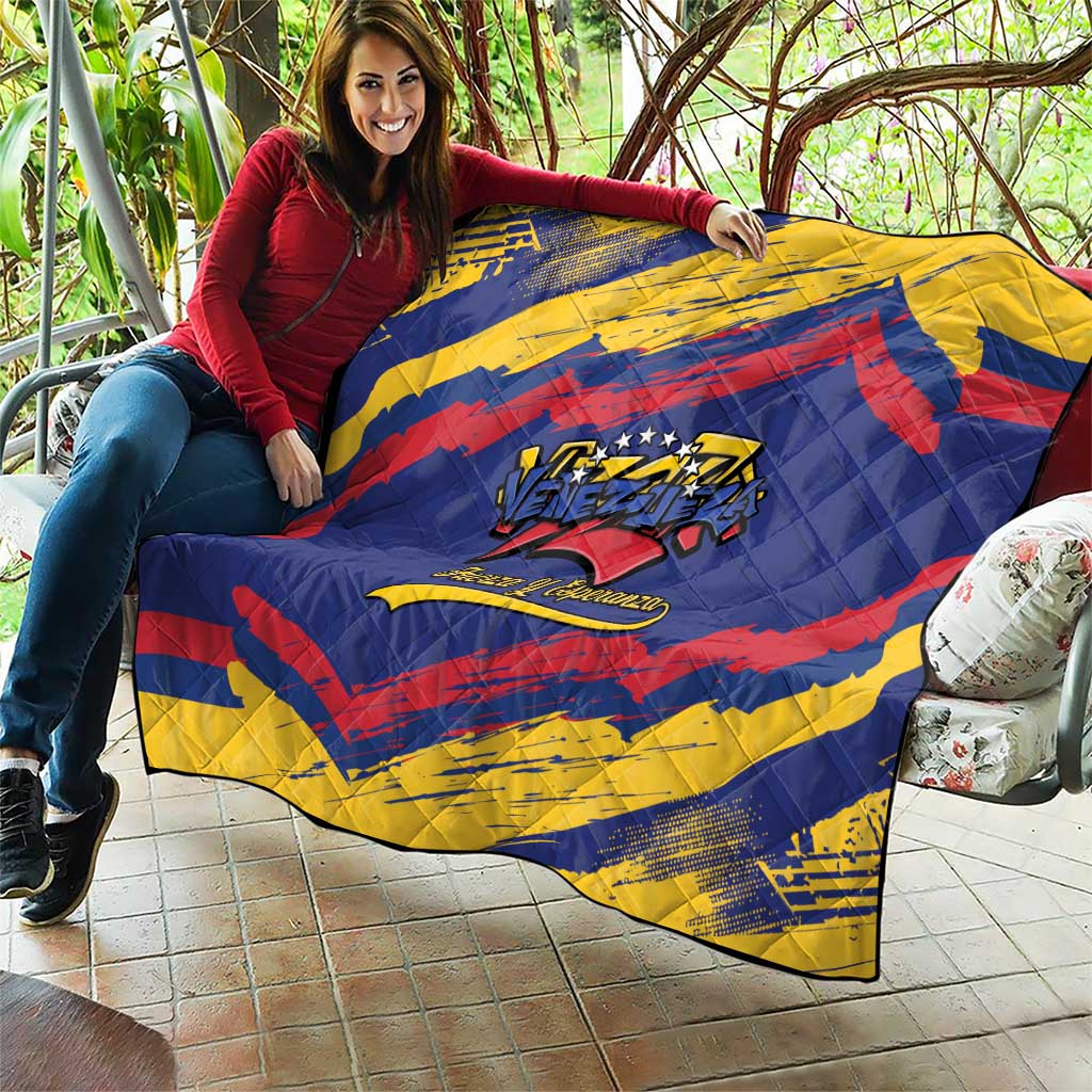 Venezuela Fuerza Y Esperanza Quilt - Wonder Print Shop