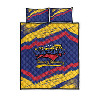 Venezuela Fuerza Y Esperanza Quilt Bed Set - Wonder Print Shop