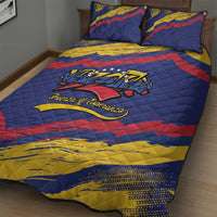 Venezuela Fuerza Y Esperanza Quilt Bed Set - Wonder Print Shop