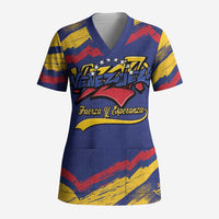 Venezuela Fuerza Y Esperanza Scrub Top - Wonder Print Shop