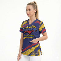 Venezuela Fuerza Y Esperanza Scrub Top - Wonder Print Shop