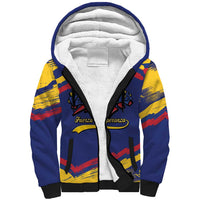 Venezuela Fuerza Y Esperanza Sherpa Hoodie - Wonder Print Shop