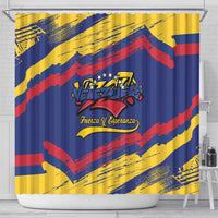 Venezuela Fuerza Y Esperanza Shower Curtain - Wonder Print Shop