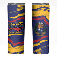 Venezuela Fuerza Y Esperanza Skinny Tumbler - Wonder Print Shop