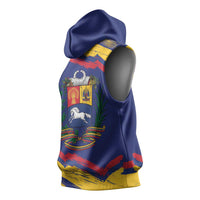 Venezuela Fuerza Y Esperanza Sleeveless Hoodie - Wonder Print Shop