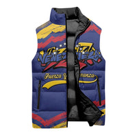 Venezuela Fuerza Y Esperanza Sleeveless Puffer Jacket - Wonder Print Shop