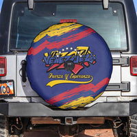 Venezuela Fuerza Y Esperanza Spare Tire Cover - Wonder Print Shop