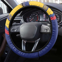 Venezuela Fuerza Y Esperanza Steering Wheel Cover - Wonder Print Shop