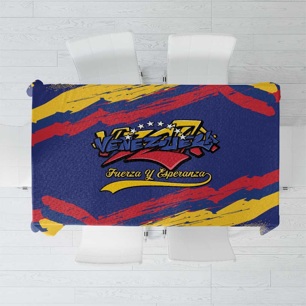 Venezuela Fuerza Y Esperanza Tablecloth - Wonder Print Shop