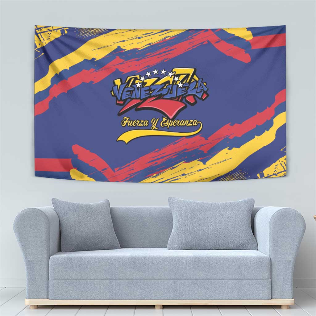 Venezuela Fuerza Y Esperanza Tapestry - Wonder Print Shop