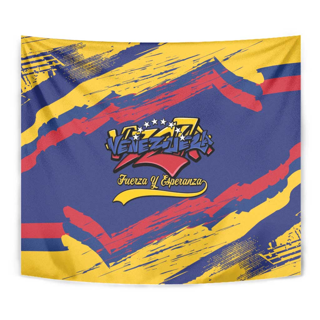 Venezuela Fuerza Y Esperanza Tapestry - Wonder Print Shop