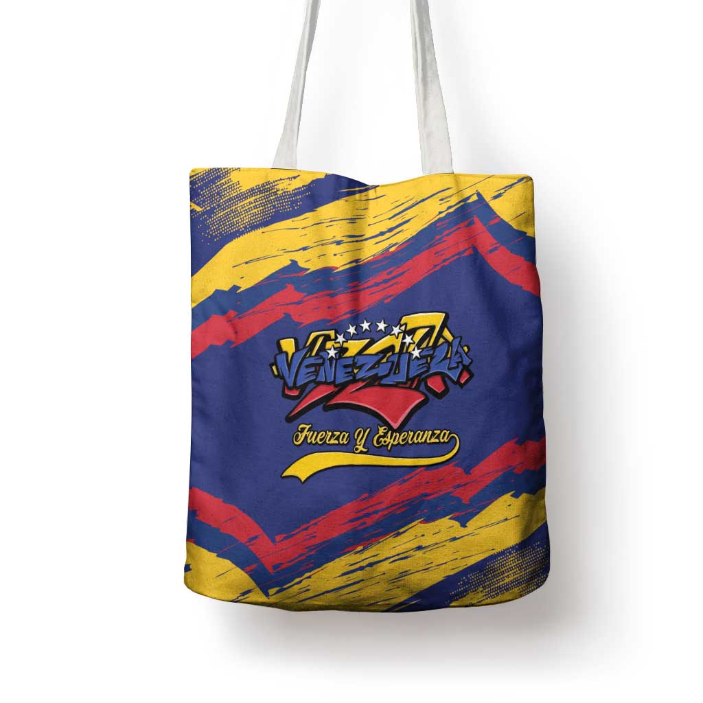 Venezuela Fuerza Y Esperanza Tote Bag - Wonder Print Shop