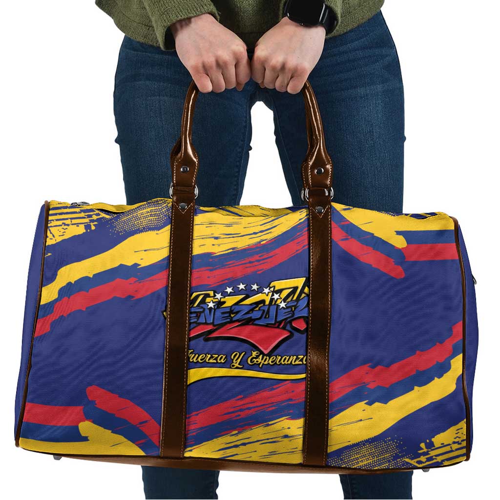 Venezuela Fuerza Y Esperanza Travel Bag - Wonder Print Shop
