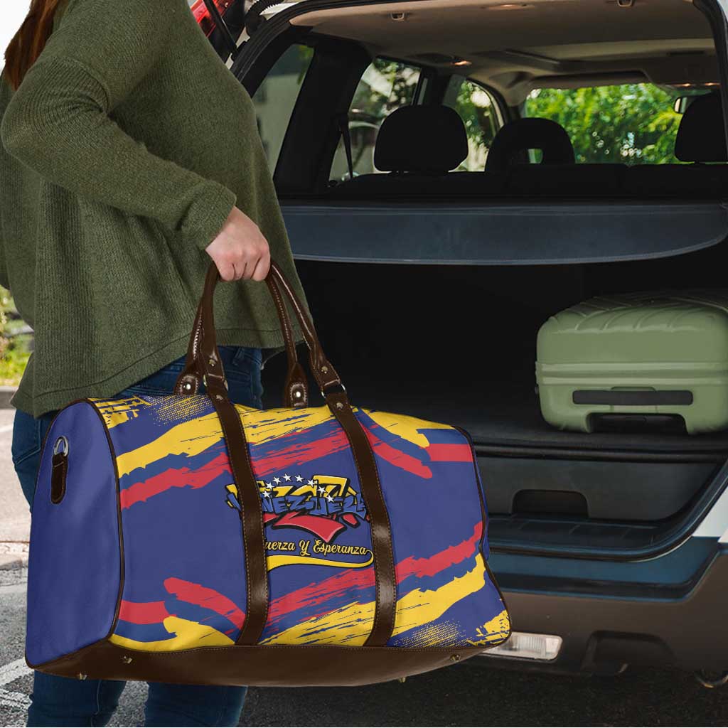Venezuela Fuerza Y Esperanza Travel Bag - Wonder Print Shop