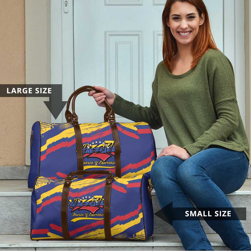 Venezuela Fuerza Y Esperanza Travel Bag - Wonder Print Shop
