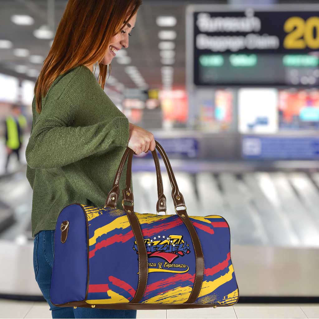 Venezuela Fuerza Y Esperanza Travel Bag - Wonder Print Shop