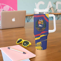Venezuela Fuerza Y Esperanza Tumbler With Handle - Wonder Print Shop